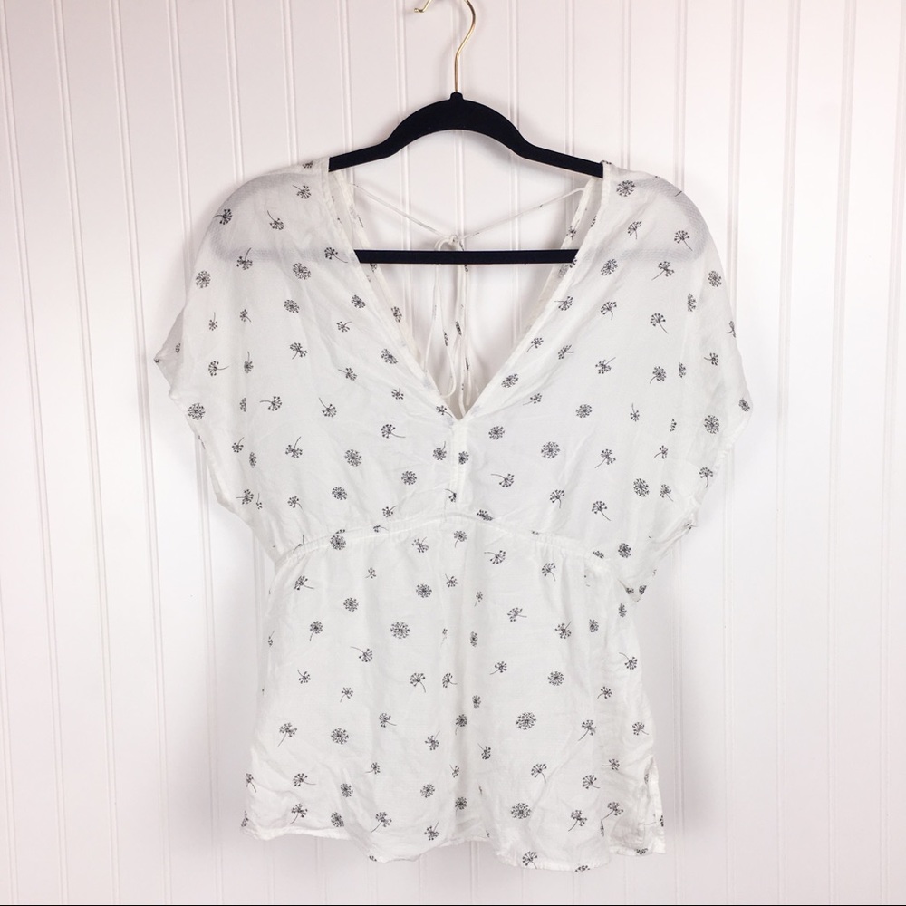 Lucky Brand Boho Dandelion Top